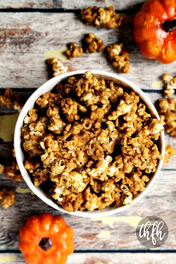 Pumpkin Spice Caramel Popcorn