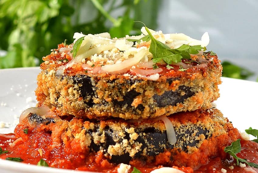 Baked Eggplant Parmesan