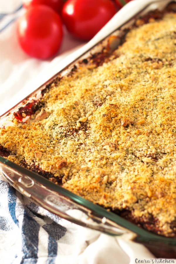 Breaded Eggplant Parmesan