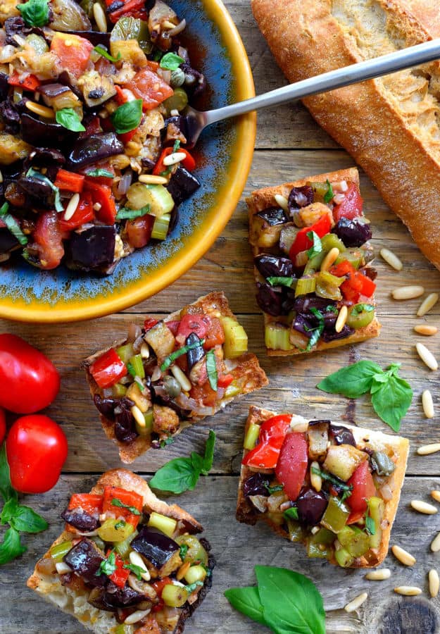 Caponata (Eggplant Antipasto)