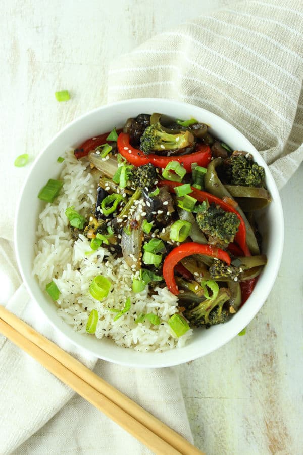 Eggplant Stir-Fry