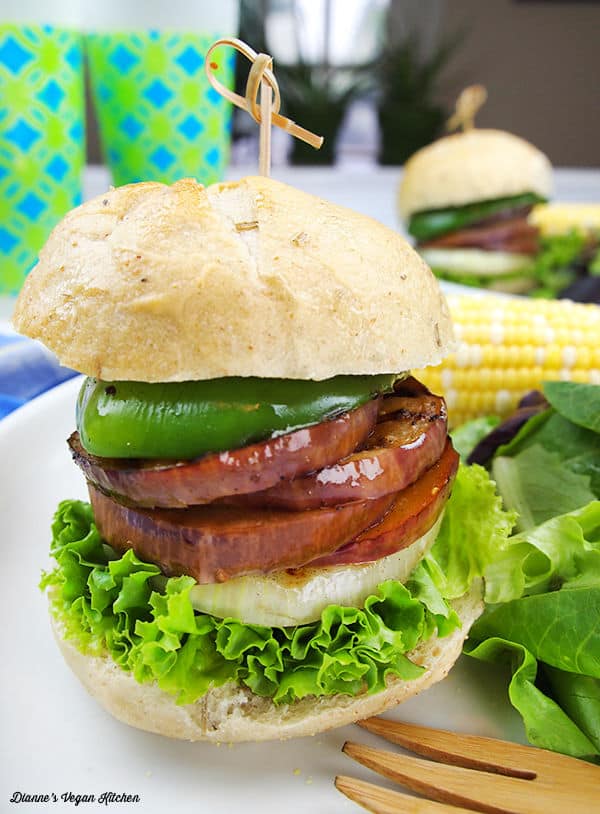 Grilled Eggplant Sandwiches