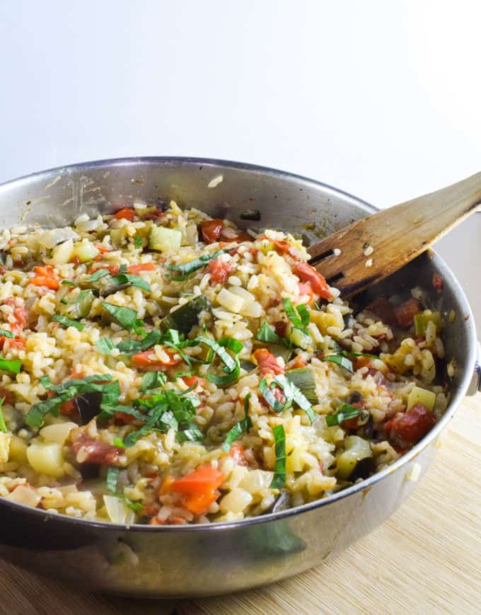 One-Pot Ratatouille Rice
