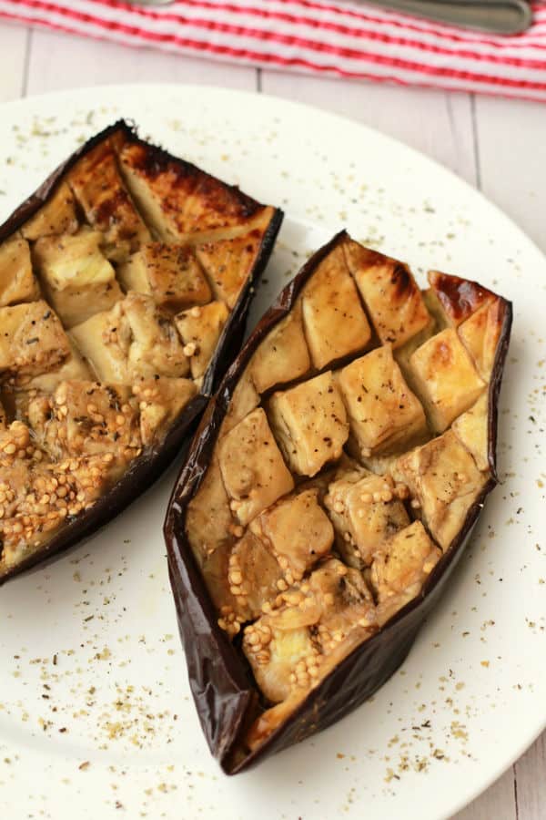 Rosemary and Olive Oil Roasted Eggplant