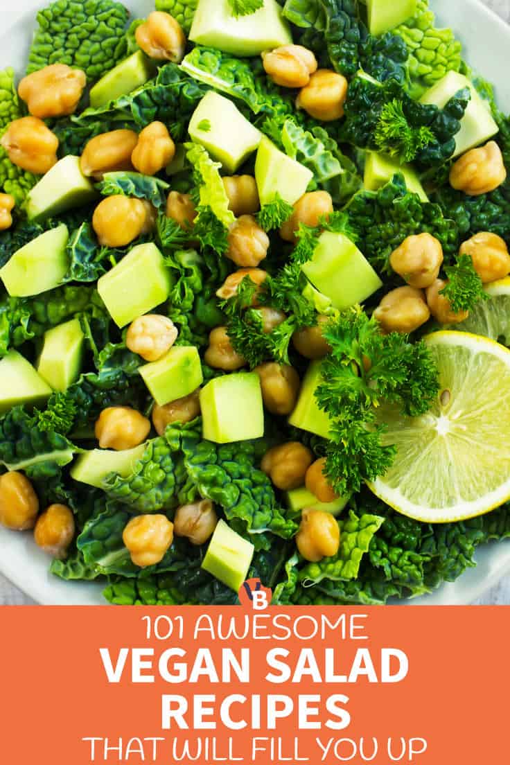 101 Awesome Vegan Salads that Will Fill You Up