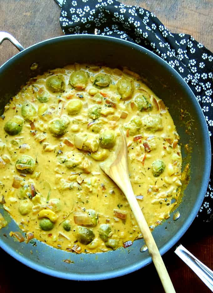 Easy Brussels Sprouts Stew