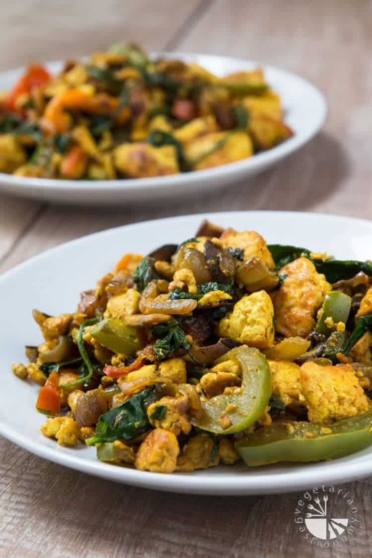 Easy Curried Tofu Scramble Recipe