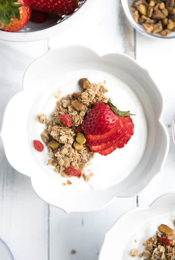 Easy Naturally Sweetened Oat Granola