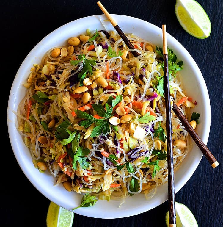 Easy Thai Cabbage Salad