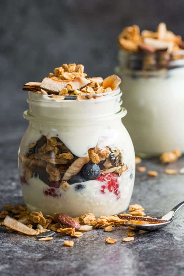 Super Easy Toasted Coconut Granola