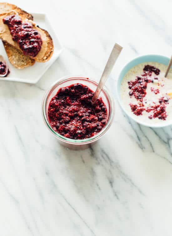 The Easiest Berry Chia Jam