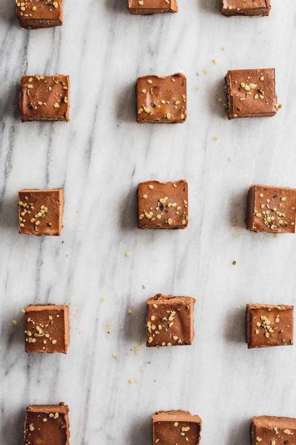 Easy Sweet Potato Chocolate Fudge Squares